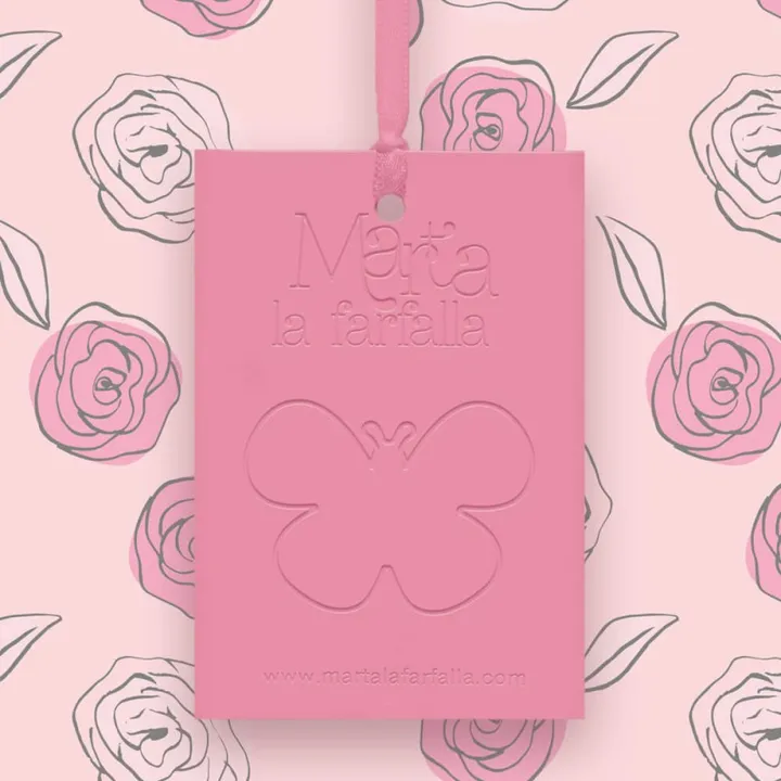 Card Pink Roses