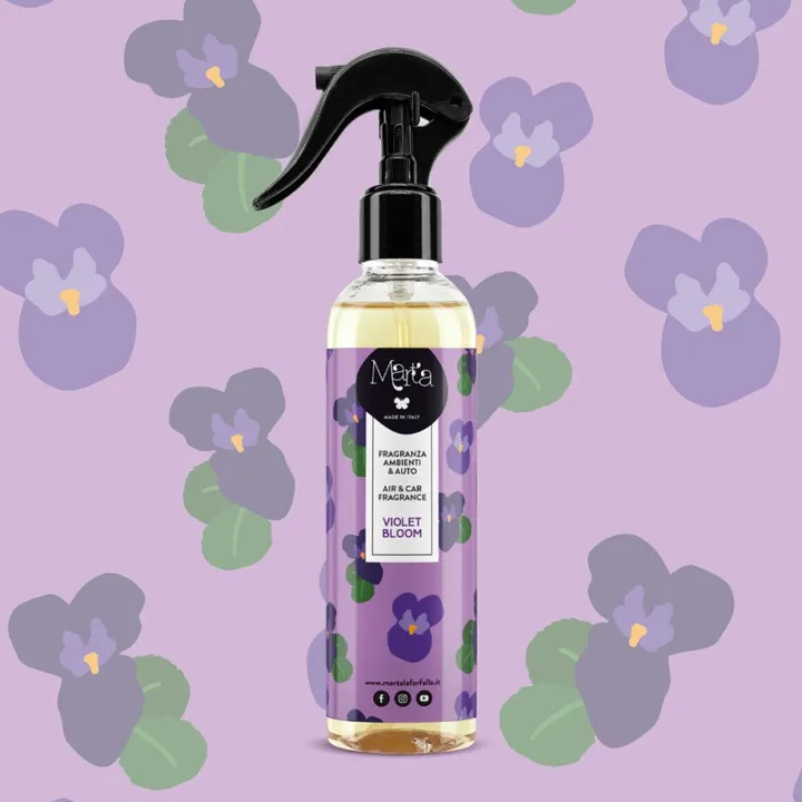 Spray Violet Bloom